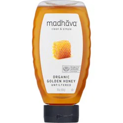 Madhava Org Golden Squeeze Honey
