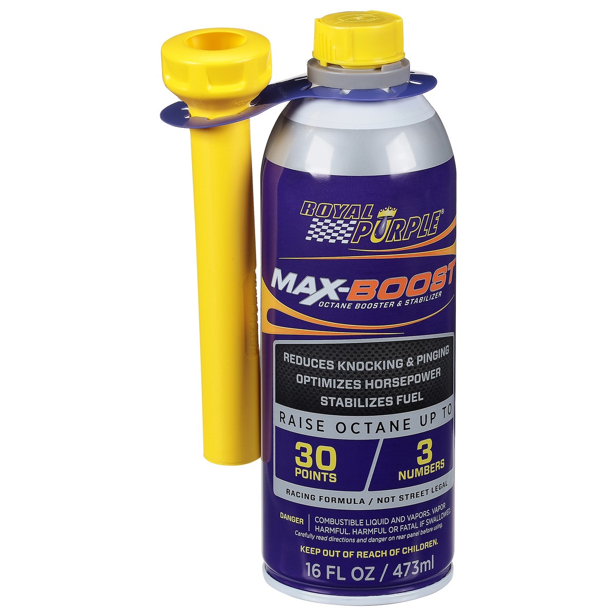 slide 6 of 9, Royal Purple Max-Boost Octane Booster & Stabilizer 16 fl oz, 16 fl oz