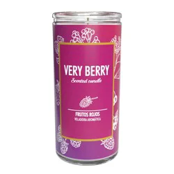 Veladoras Misticas Very Berry Scented 14-Day Candle