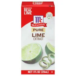 McCormick Pure Lime Extract, 1 fl oz