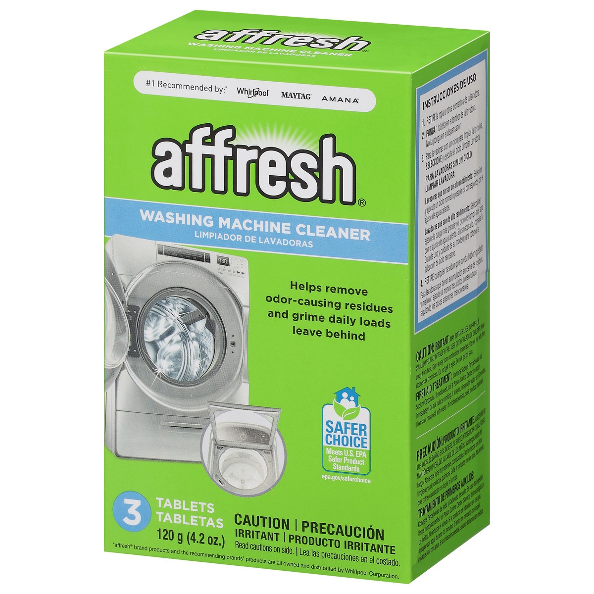 slide 3 of 13, Affresh Washing Machine Cleaner 3 Tablets, 3 ct