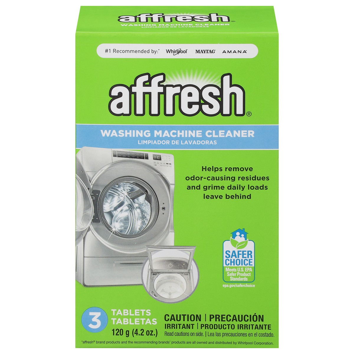 slide 10 of 13, Affresh Washing Machine Cleaner 3 Tablets, 3 ct