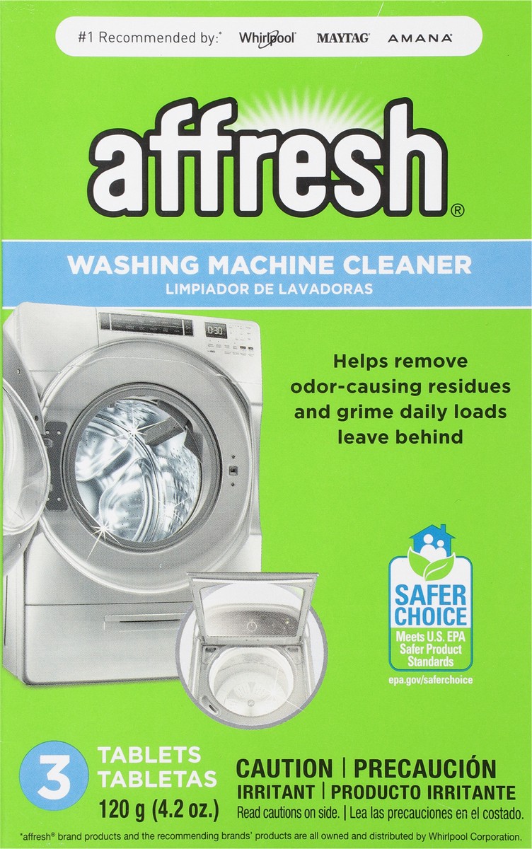 slide 2 of 13, Affresh Washing Machine Cleaner 3 Tablets, 3 ct