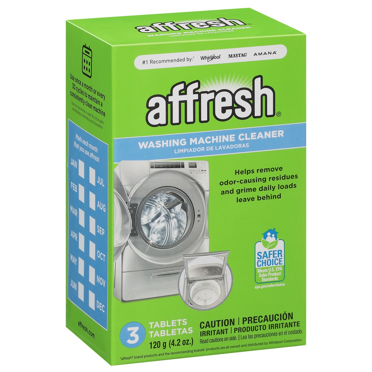 slide 7 of 13, Affresh Washing Machine Cleaner 3 Tablets, 3 ct