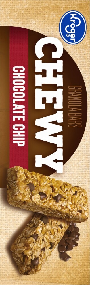 slide 6 of 6, Kroger Chewy Chocolate Chip Granola Bars, 8 ct; 0.85 oz