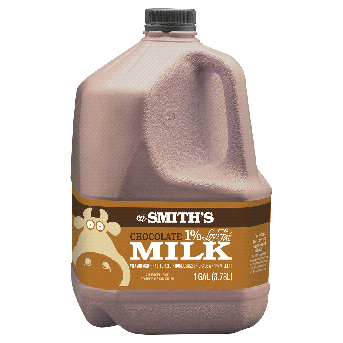 slide 1 of 1, Smith's 1% Lowfat Chocolate Milk, Gallon, 1 gal