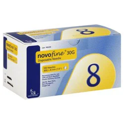Novo Fine Needle 30G X 8Mm
