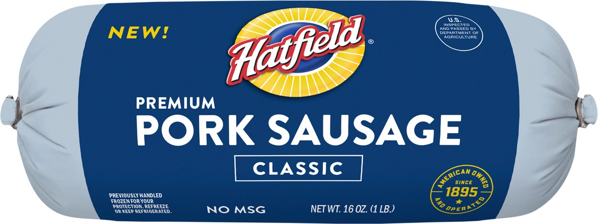 slide 8 of 8, Hatfield Classic Roll Sausage, 16 oz