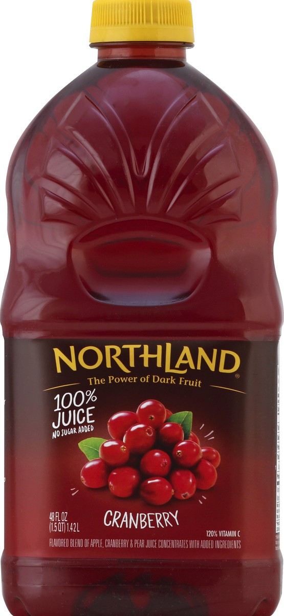 slide 3 of 4, Northland Cranberry 100% Juice - 48 fl oz, 48 fl oz