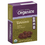 slide 1 of 1, Harris Teeter Organic Seedless Raisins, 12 oz