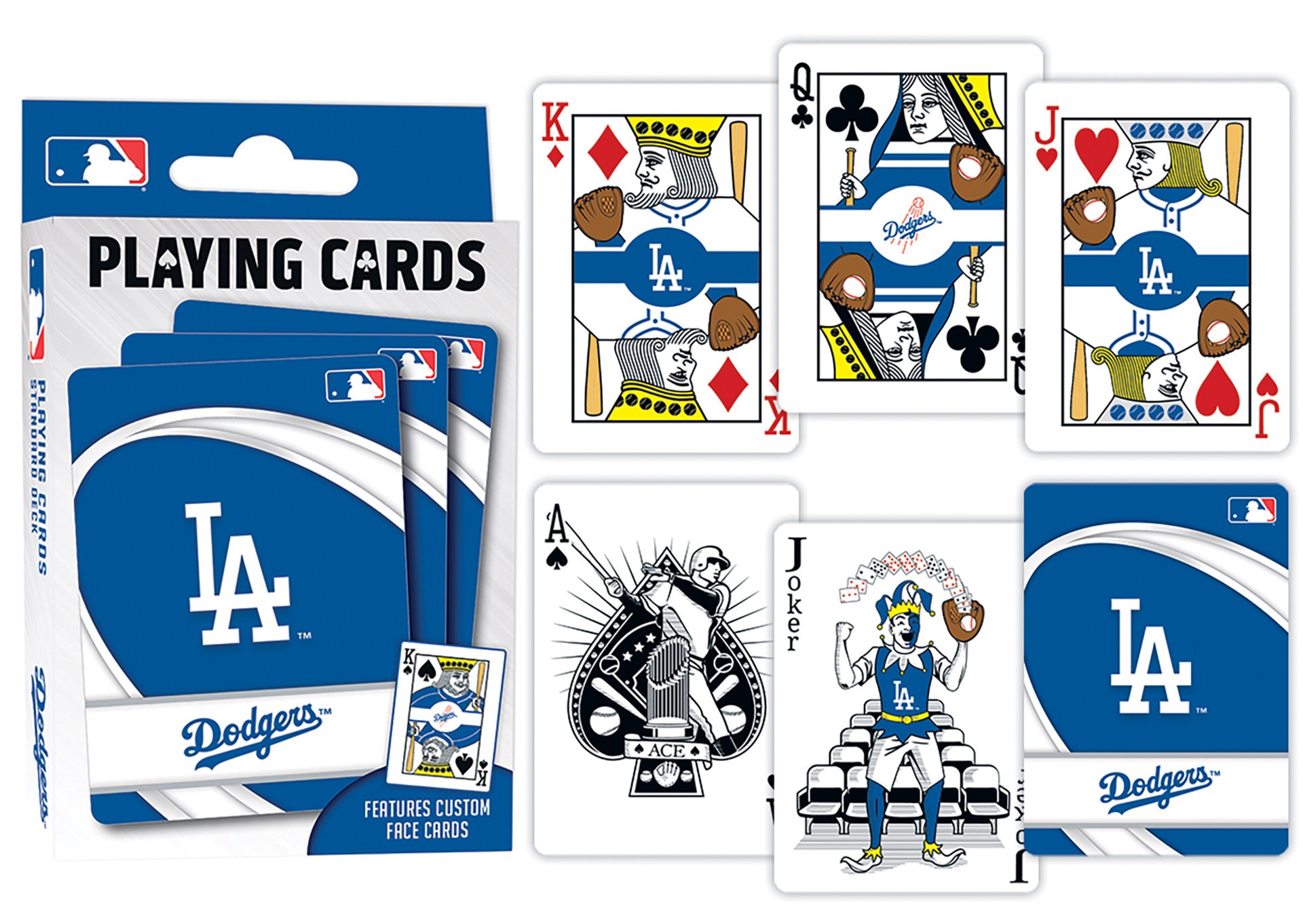 slide 2 of 4, Masterpieces Los Angeles Dodgers MLB Playing Cards, 1 ct