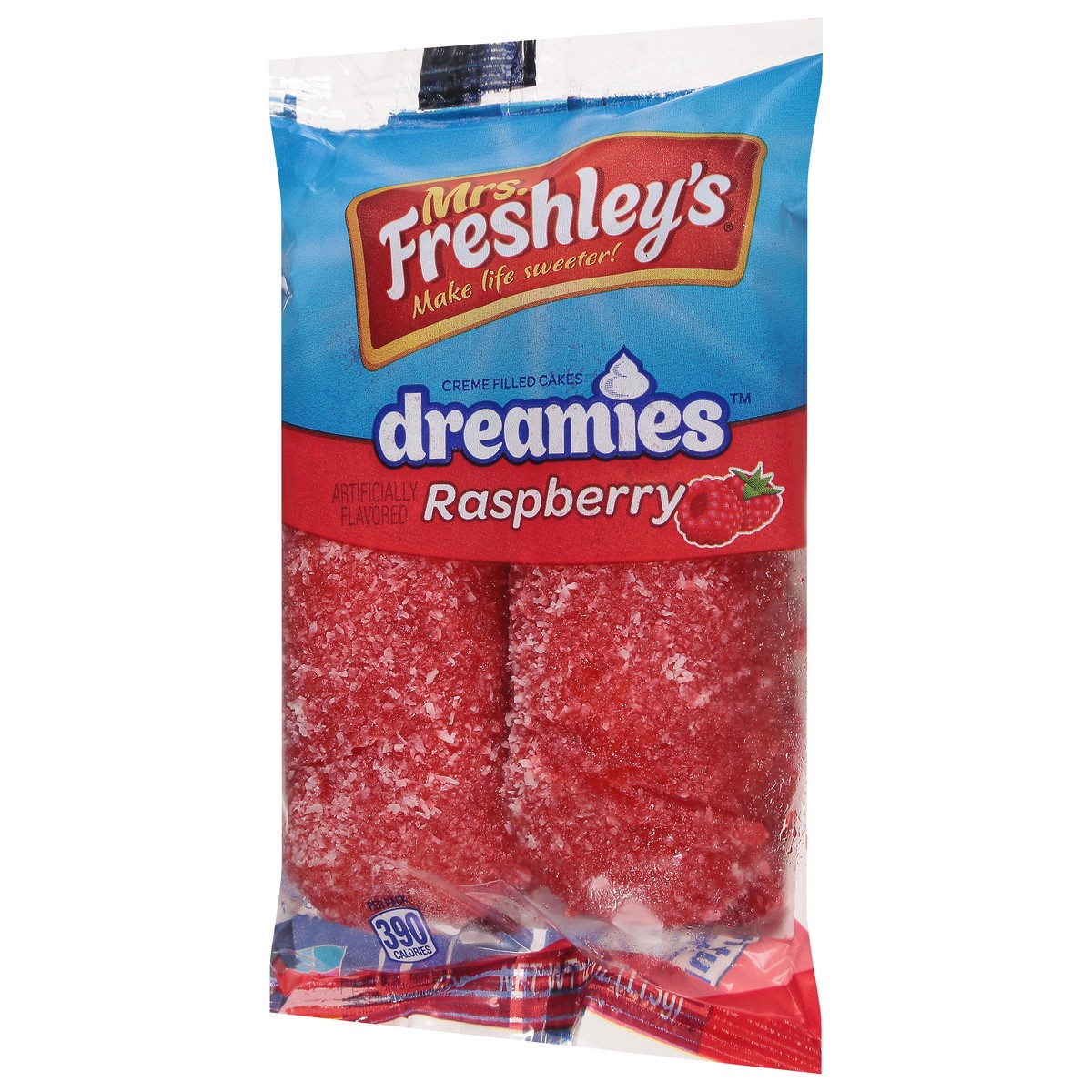 slide 8 of 14, Mrs. Freshley's Dreamies Raspberry Creme Filled Cakes 4 oz, 4 oz