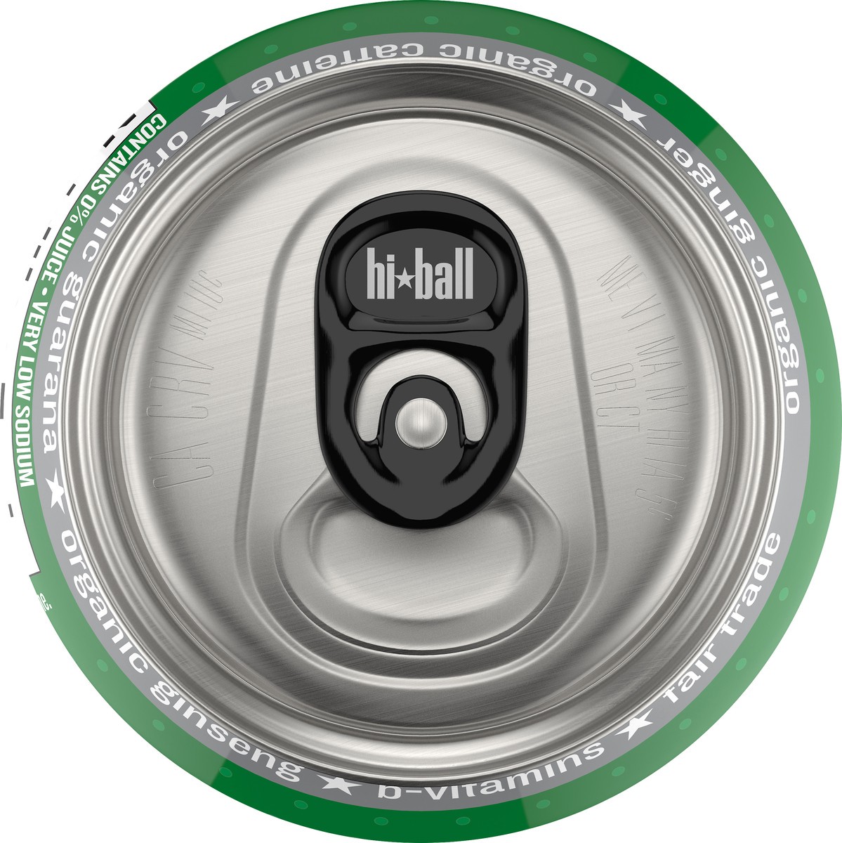 slide 4 of 8, Hiball Energy Certified Organic Energy Drink, Ginger Ale, 16 fl. oz. Can, 16 fl oz