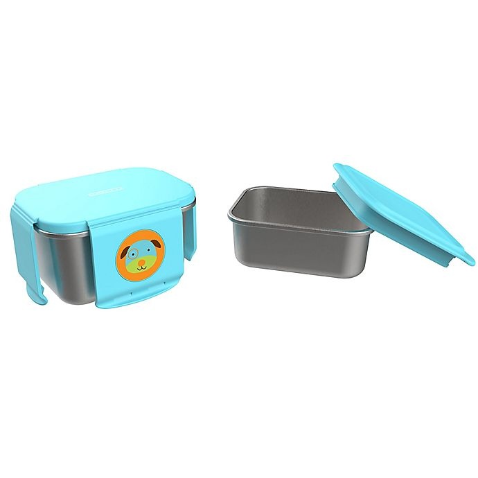 slide 3 of 3, Skip Hop SKIP*HOP Zoo Dog Stainless Steel Lunch Kit, 1 ct