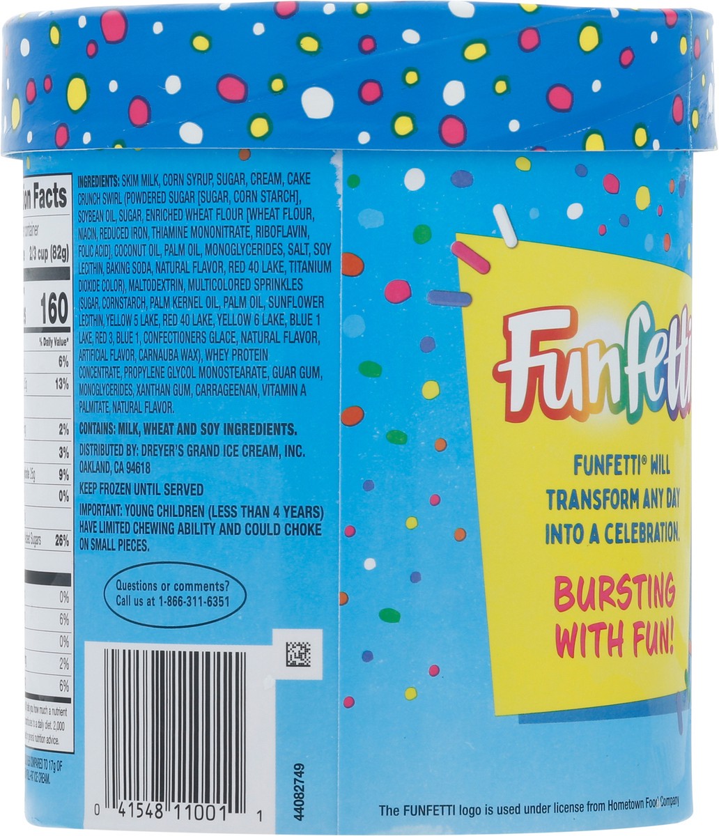 slide 4 of 9, Funfetti Light Ice Cream, 1.5 Qt, 967.41 g