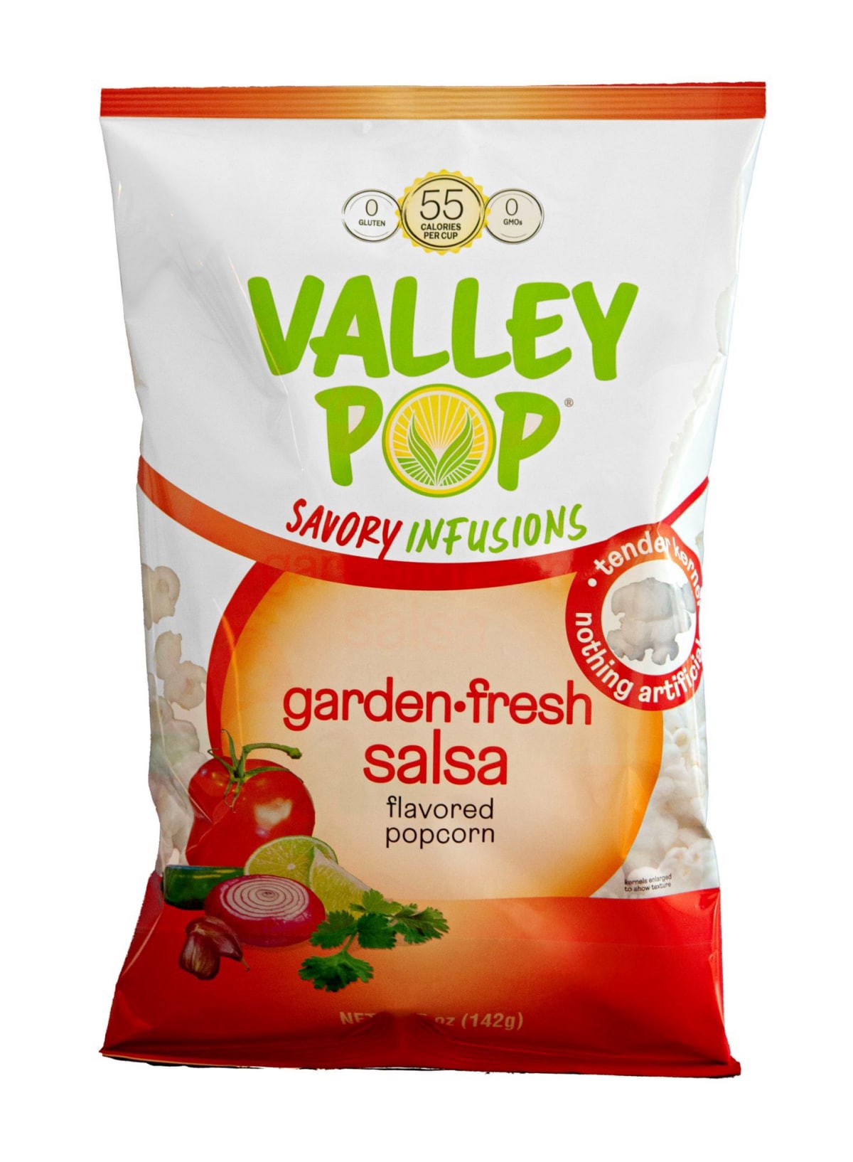 slide 1 of 5, Valley Pop Fresh Garden Salsa Flavored Popcorn, 5 oz