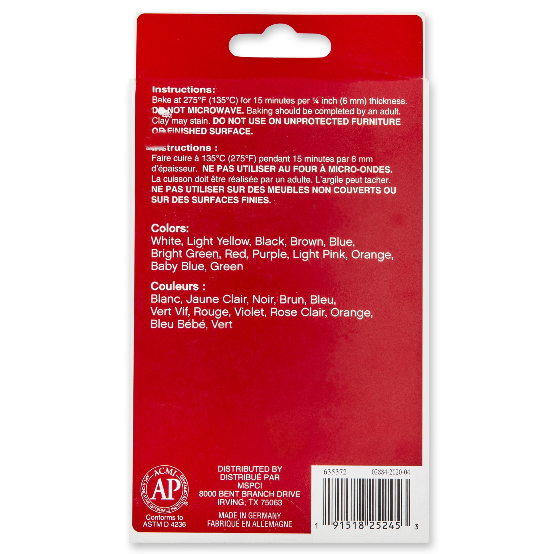 slide 2 of 4, Classic Colors Oven Bake Clay By Craft Smart, 12 oz