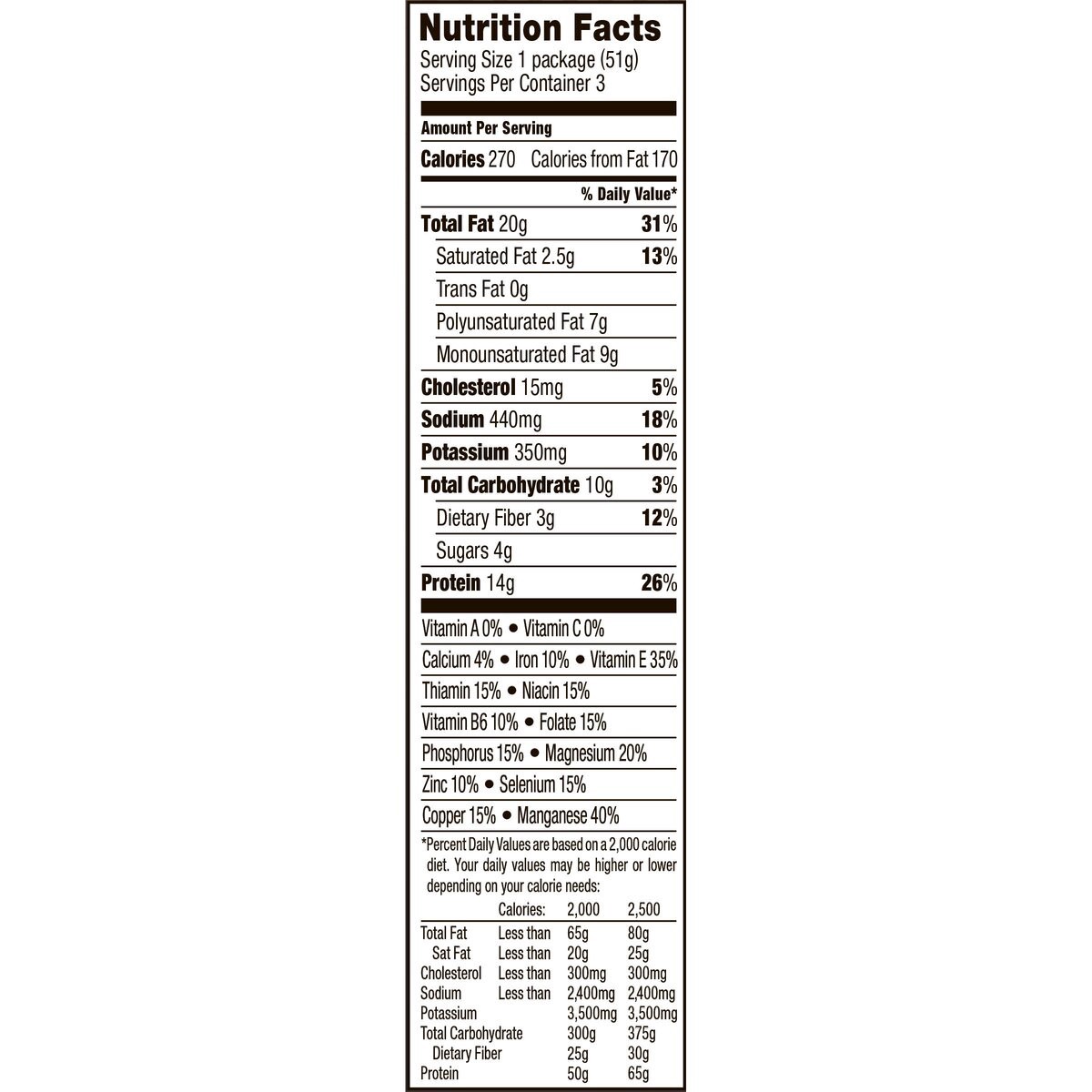 slide 4 of 8, P3 Portable Protein Snack Pack with Heat Peanuts, Sunflower Kernels & BBQ Seasoned Pork Jerky Trays, 5.4 oz