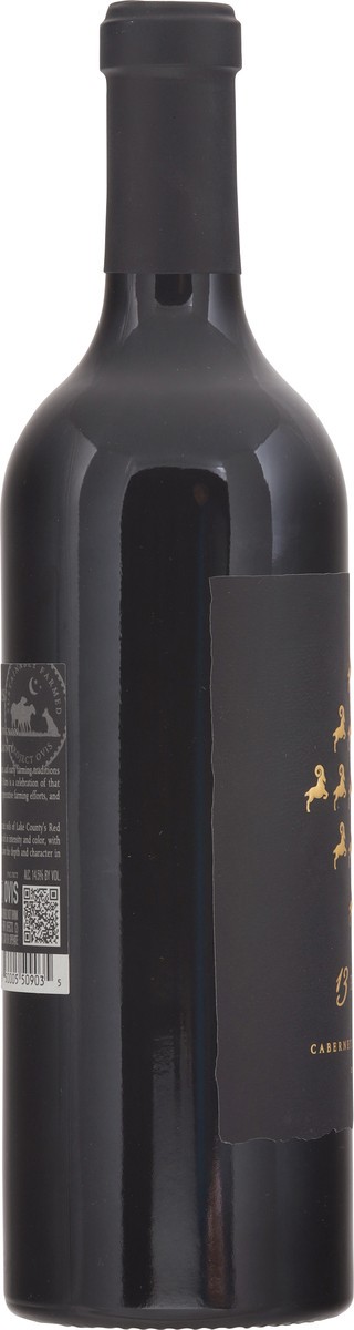 slide 8 of 13, 13 Rams Cabernet Sauv, 750 ml
