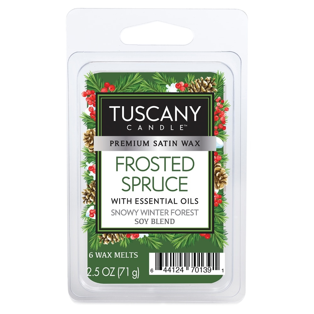 slide 1 of 1, Tuscany Candle Frosted Spruce Frag Bar Wax Melts, 2.5 oz