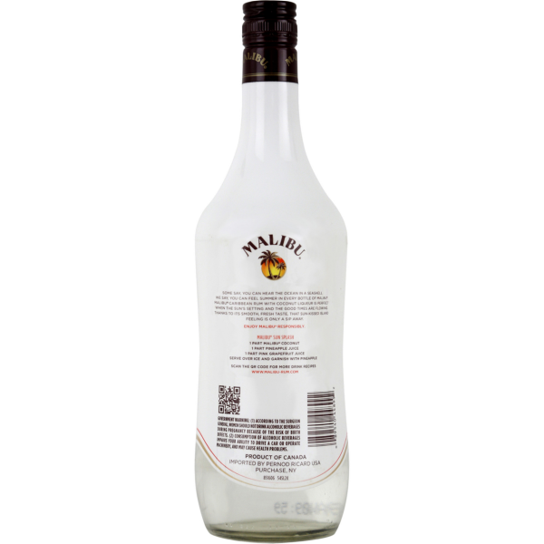 slide 2 of 13, Malibu Flavored Caribbean Rum with Coconut Liqueur 750mL Bottle PET Traveler 42 Proof, 750 ml