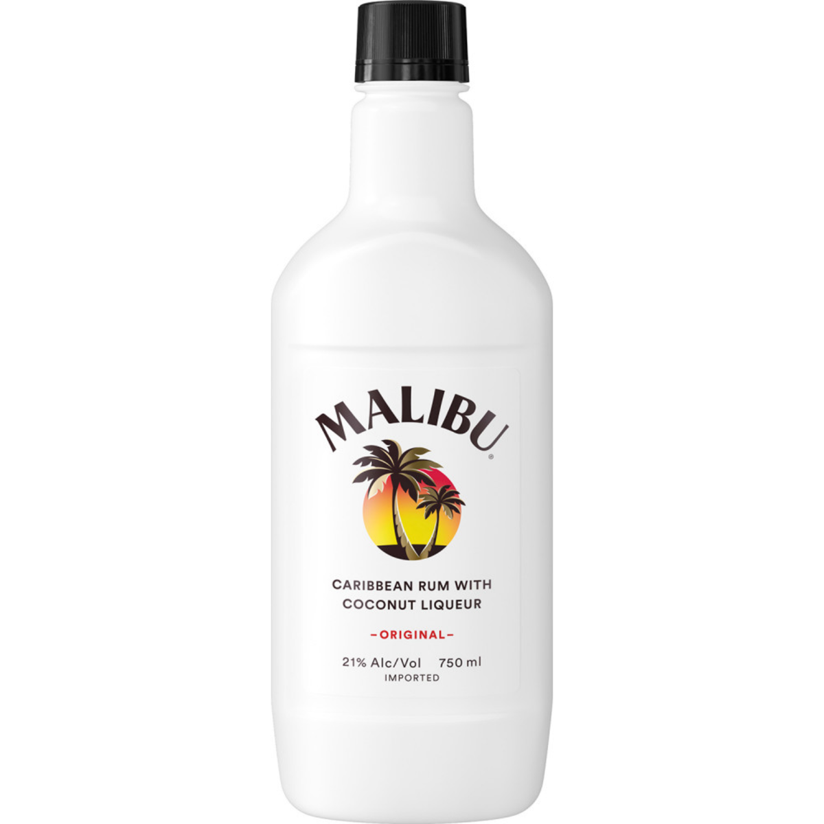 slide 1 of 13, Malibu Flavored Caribbean Rum with Coconut Liqueur 750mL Bottle PET Traveler 42 Proof, 750 ml