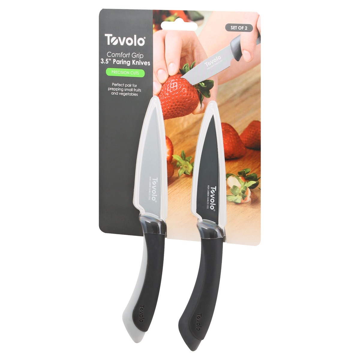 slide 9 of 10, Tovolo 3.5 Inch Paring Knives, 2 ct