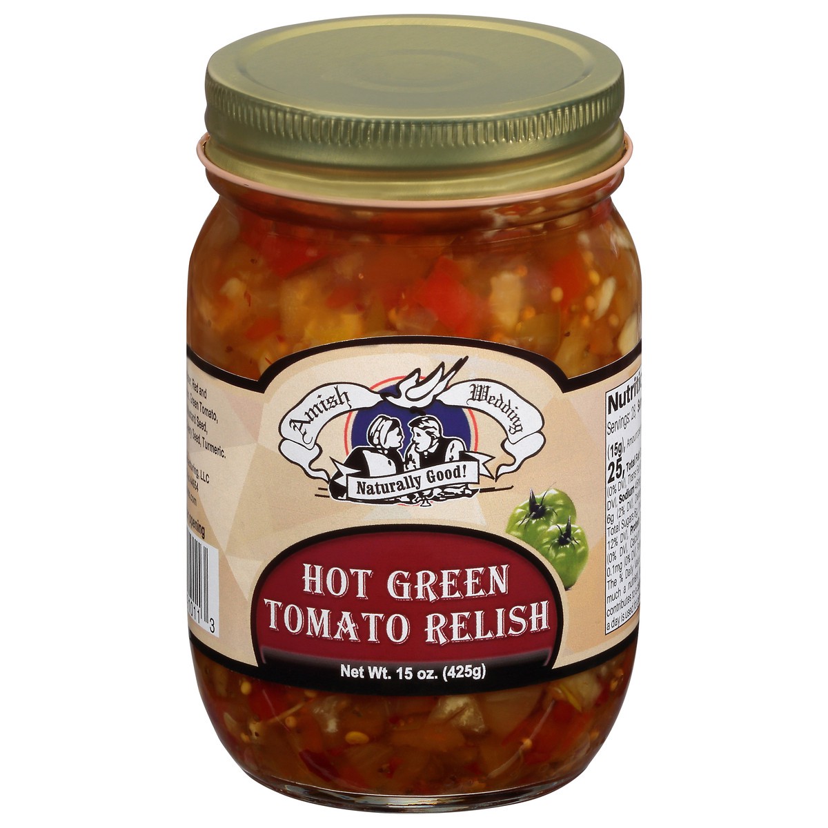 slide 2 of 13, Amish Wedding Relish Hot Green Tomat, 1 ct