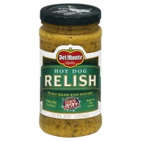 slide 1 of 1, Del Monte Relish Hot Dog, 