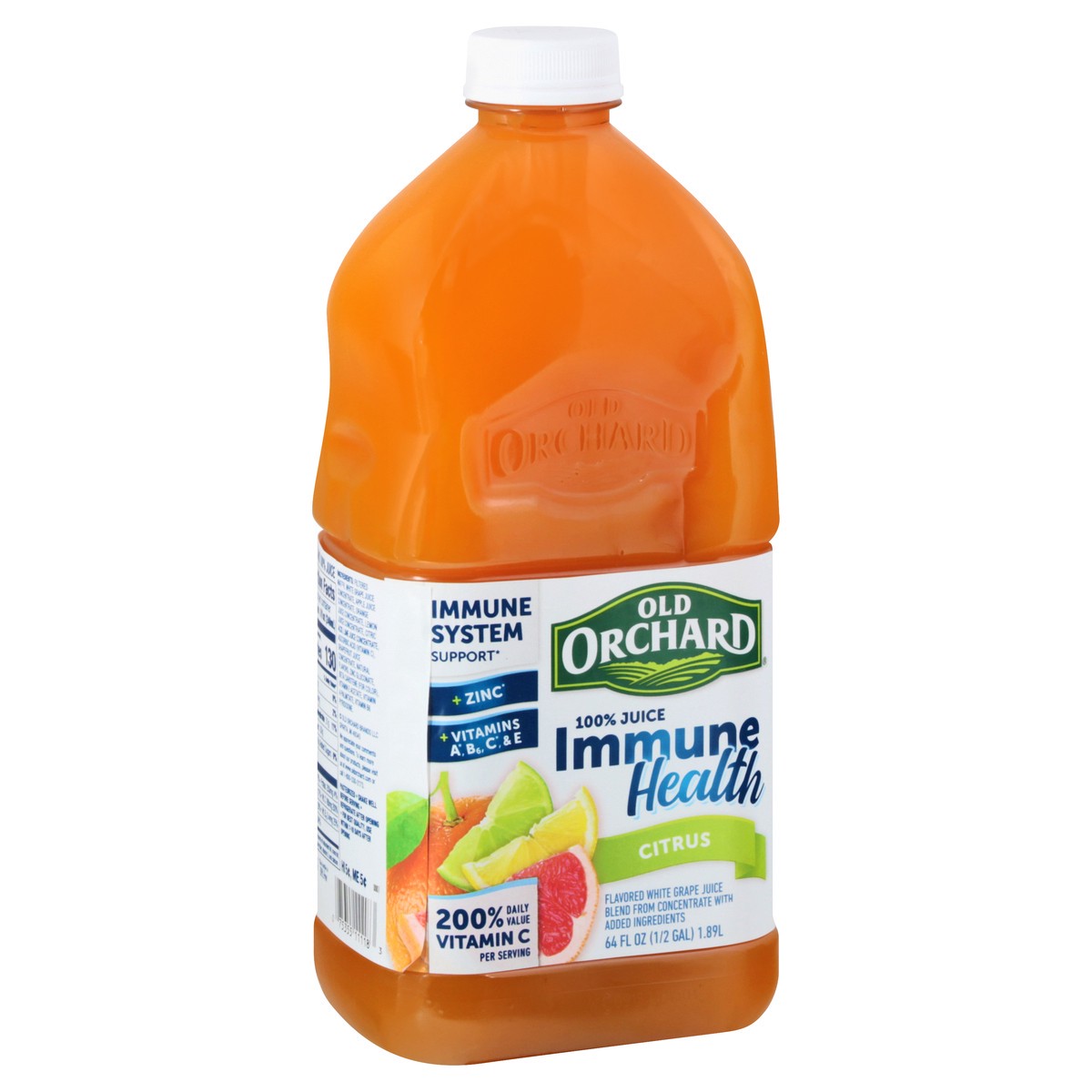 slide 4 of 9, Old Orchard Immune Health Citrus 100% Juice - 64 oz, 64 oz