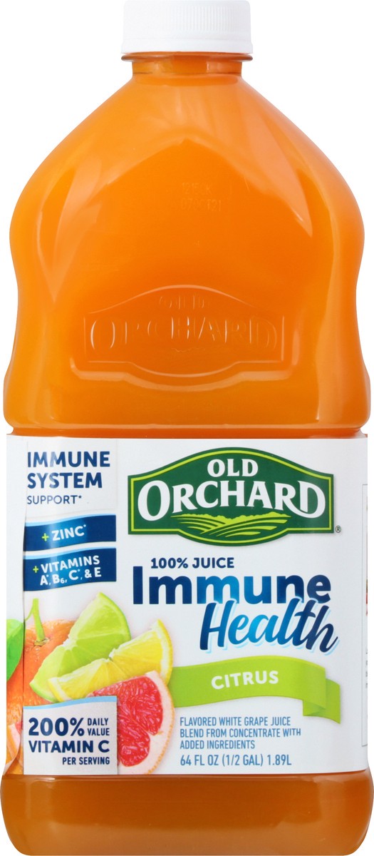 slide 1 of 9, Old Orchard Immune Health Citrus 100% Juice - 64 oz, 64 oz