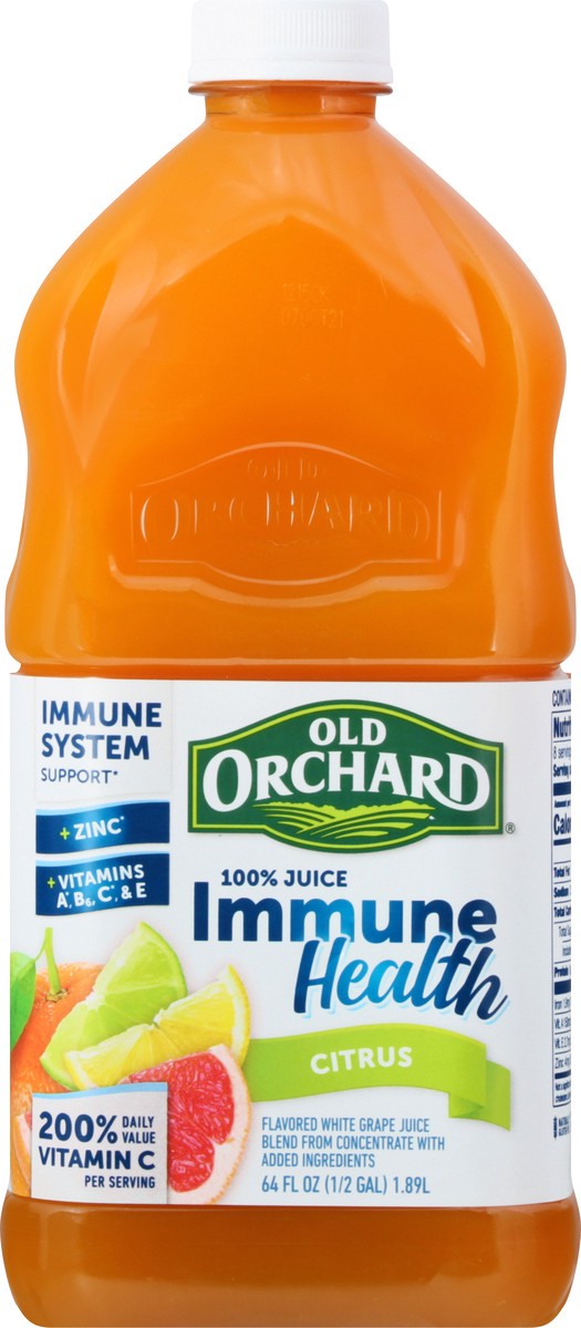 slide 7 of 9, Old Orchard Immune Health Citrus 100% Juice - 64 oz, 64 oz