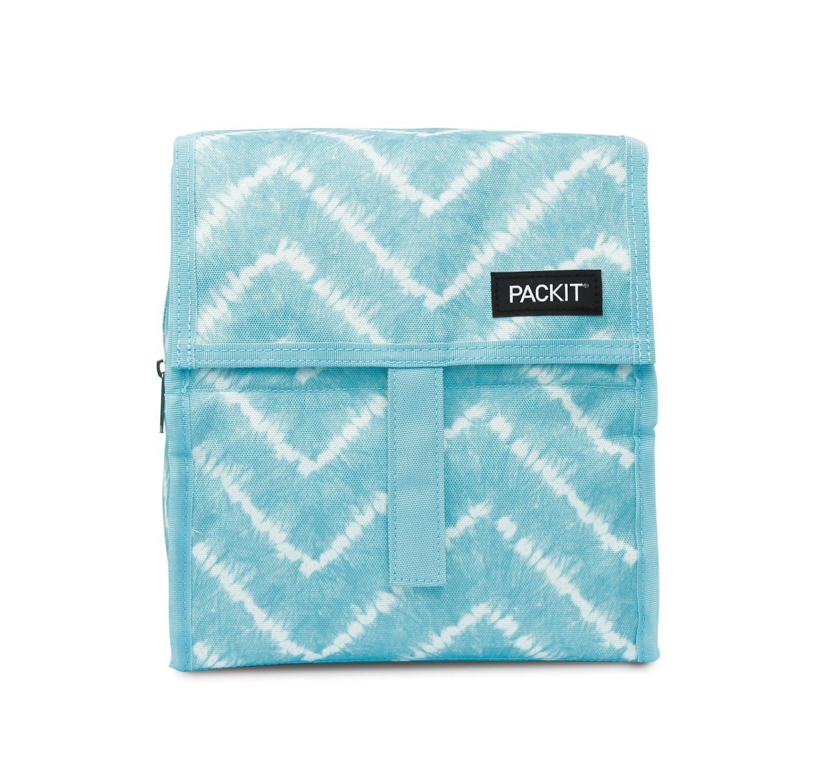 slide 1 of 5, PackIt Freezable Lunch Bag - Zig Zag Tye Dye, 1 ct