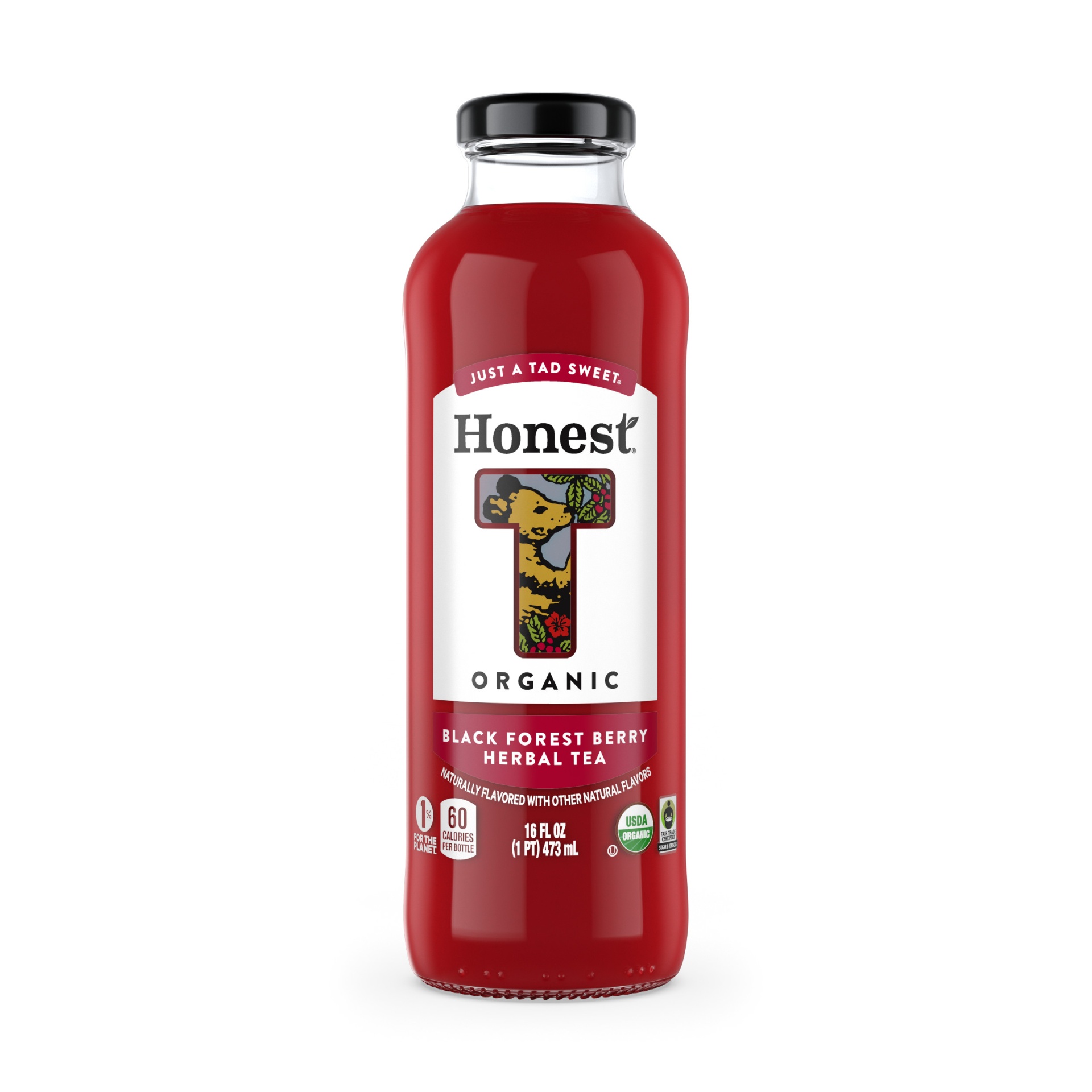 slide 2 of 4, Honest Tea Black Forest Berry Tea, 16 oz