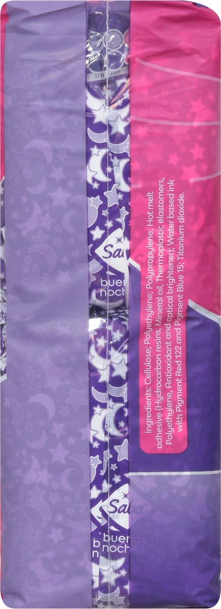 Saba Buenas Noches Maxi Overnight with Wings Sanitary Pads, 20