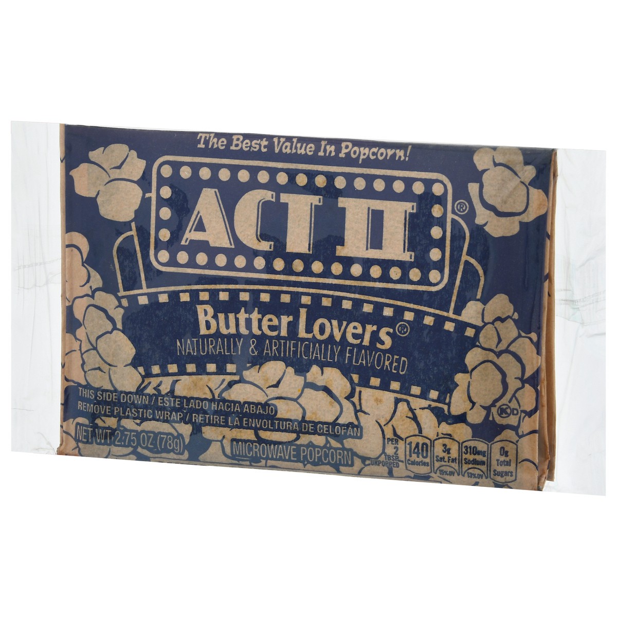 slide 3 of 11, ACT II Butter Lovers Microwave Popcorn 2.75 oz, 2.75 oz