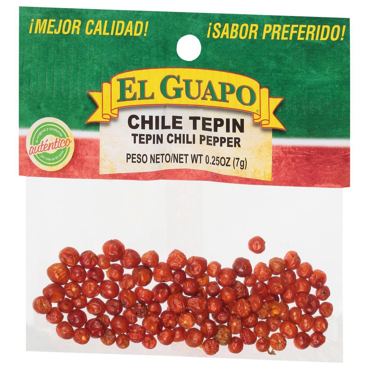 slide 2 of 9, El Guapo Chile Tepin Whole, 0.25 oz