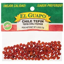 El Guapo Whole Tepin Chili Peppers, 0.25 oz