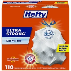Hefty Cinchsak Wastebags Tall Kitchen Garbage Bags