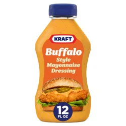 Kraft Buffalo Style Mayonnaise Dressing, 12 oz Bottle