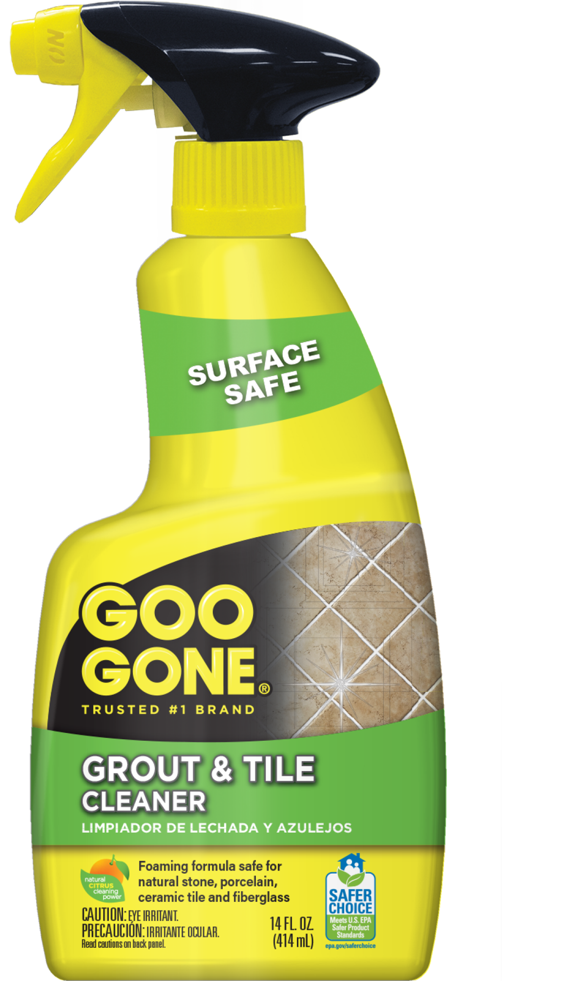 slide 1 of 9, Goo Gone Cleaner Grout Whole Home Bottle, 14 fl oz