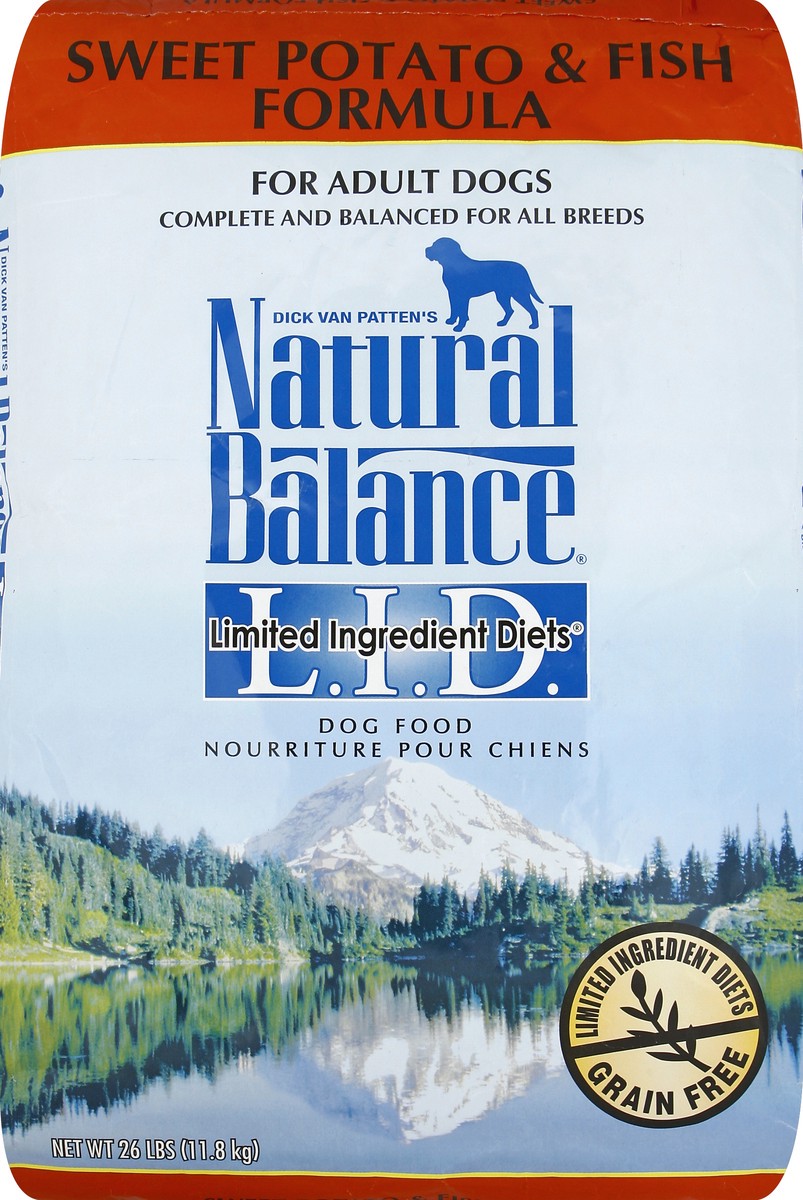 slide 6 of 6, Natural Balance Dog Food 26 lb, 26 lb