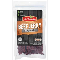 Our Family Teriyaki Beef Jerky - 10 oz