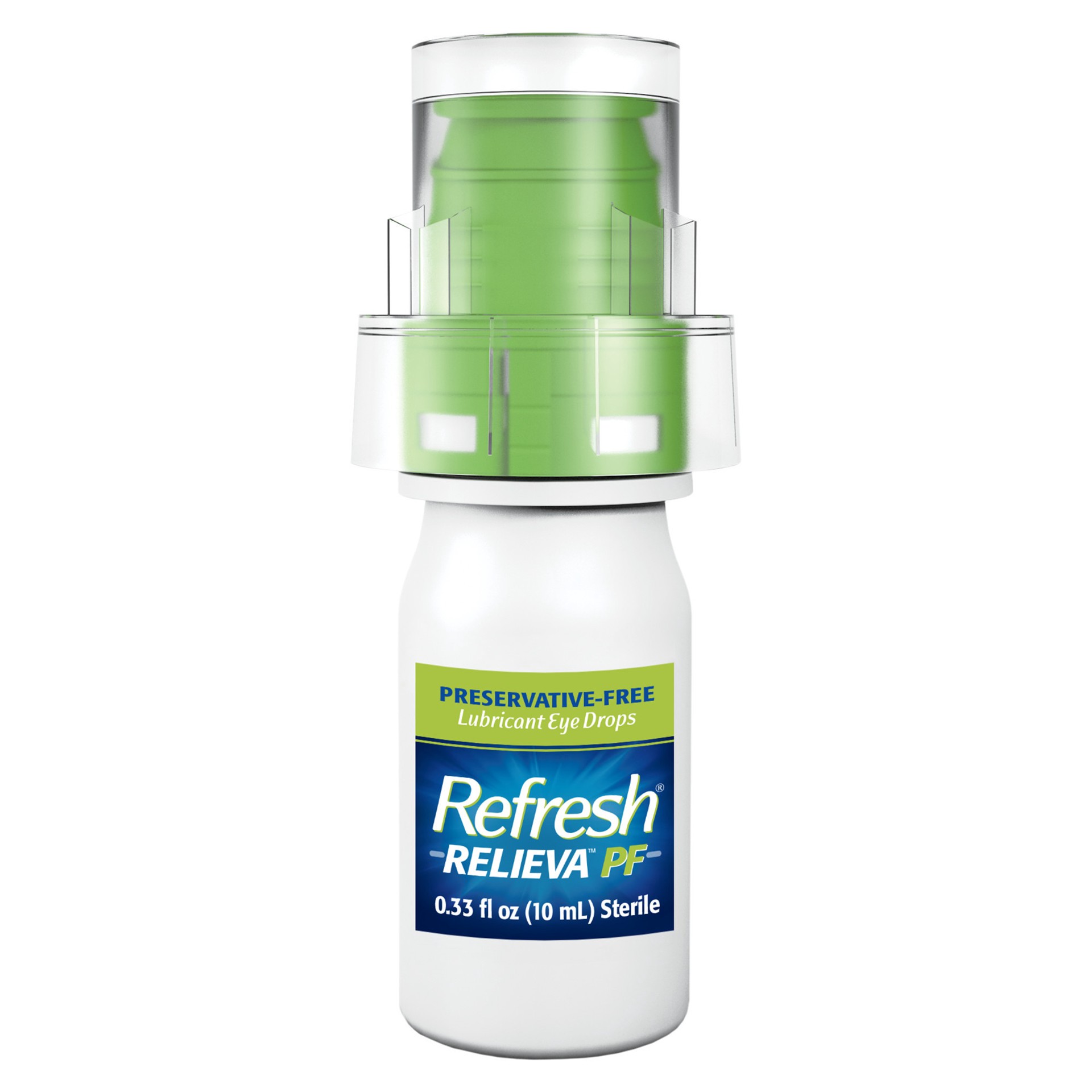 slide 4 of 5, Refresh Relieva Preservative-Free Tears Lubricant Eye Drops, 0.33 fl oz (10 mL), 0.33 oz