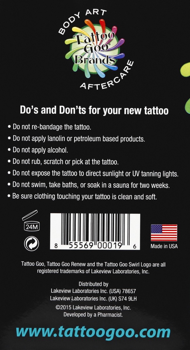 slide 3 of 4, Tattoo Goo Tattoo Aftercare Kit 1 ea, 1 ct