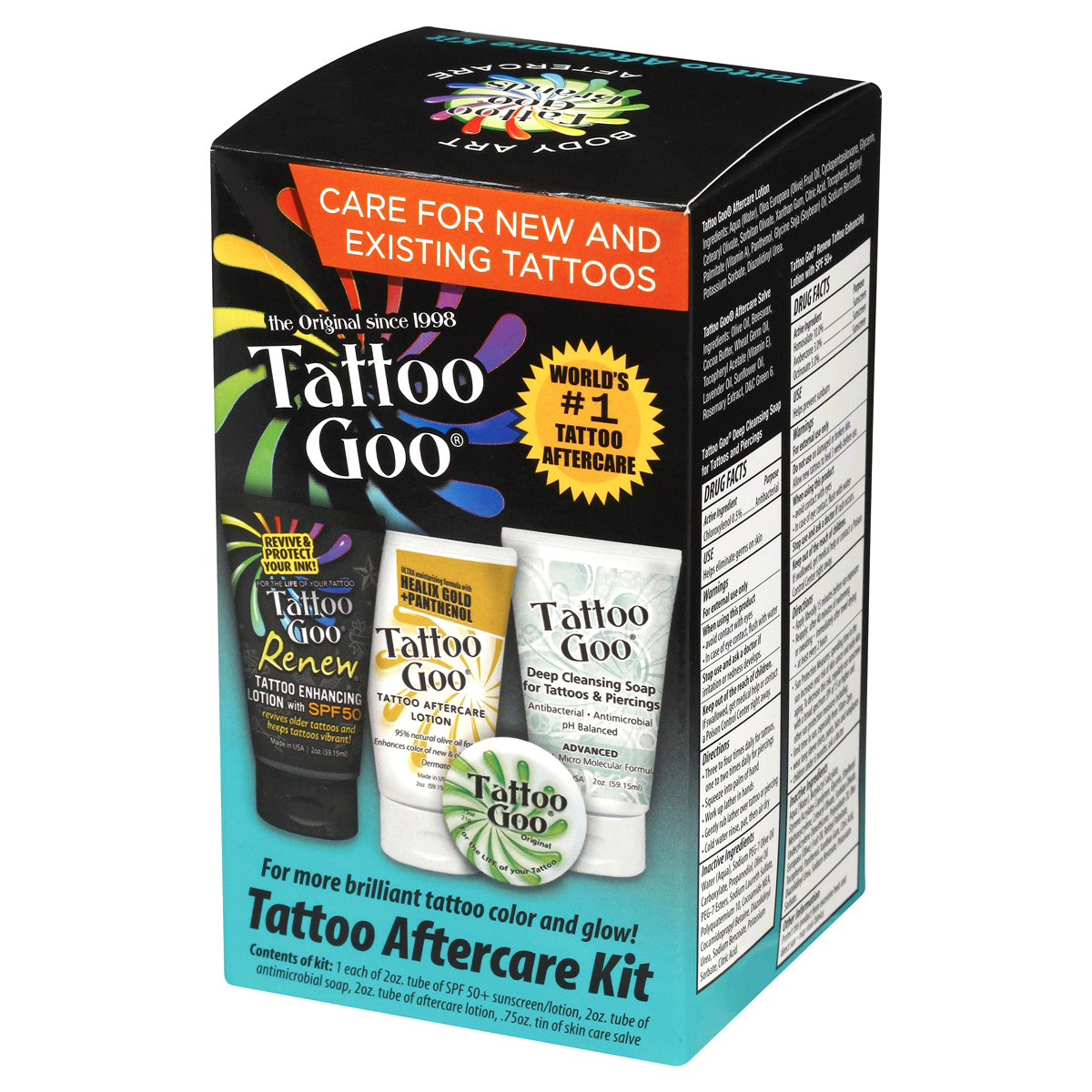 slide 4 of 7, Tattoo Goo Aftercare Kit, 1 ct