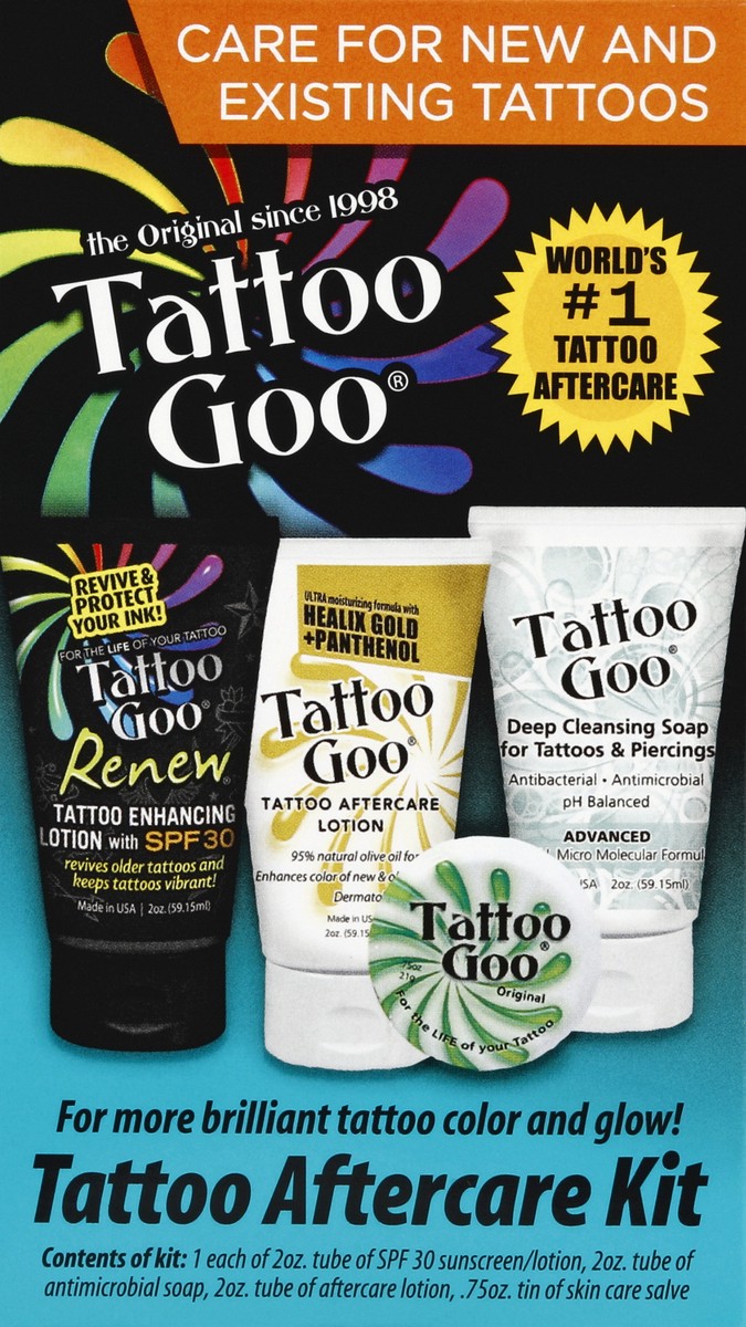 slide 4 of 4, Tattoo Goo Tattoo Aftercare Kit 1 ea, 1 ct