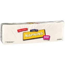 Hill Country Fare Paper Napkins - White