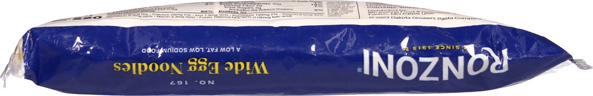 slide 10 of 13, Ronzoni No.167 Wide Egg Noodles 12 oz, 12 oz