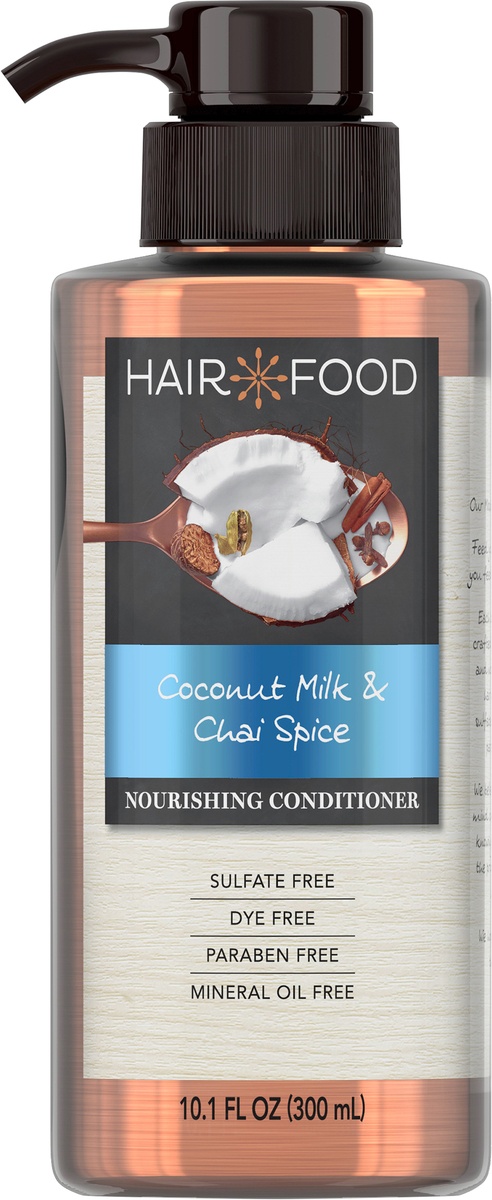 slide 3 of 5, Hair Food Coconut Milk & Chai Spice Nourishing Conditioner, 10.1 fl oz